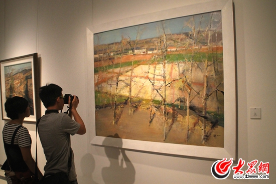 杨参军油画艺术展今在山东美术馆开展