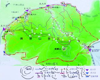 大千佛山景区突出两条文化主线 旅游路上建天桥