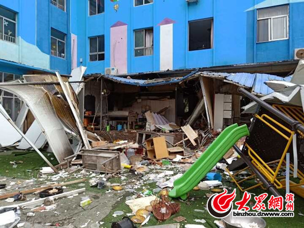 滨州一快餐店发生液化气爆炸事故 无人员伤亡