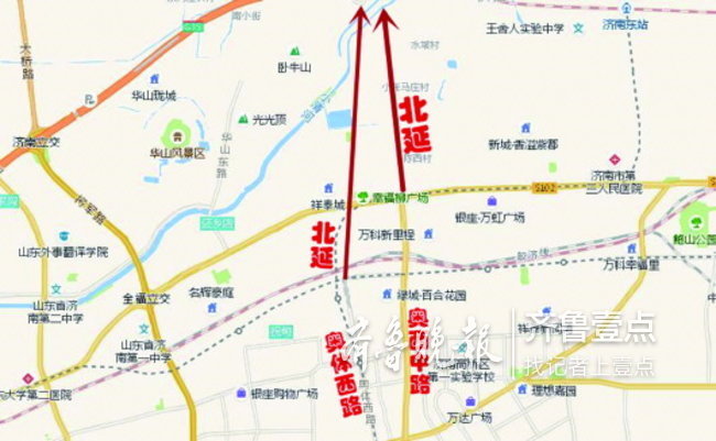 未来奥体西路,奥体中路北延后,将成东部南北大通道