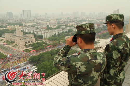 山东东营武警图片