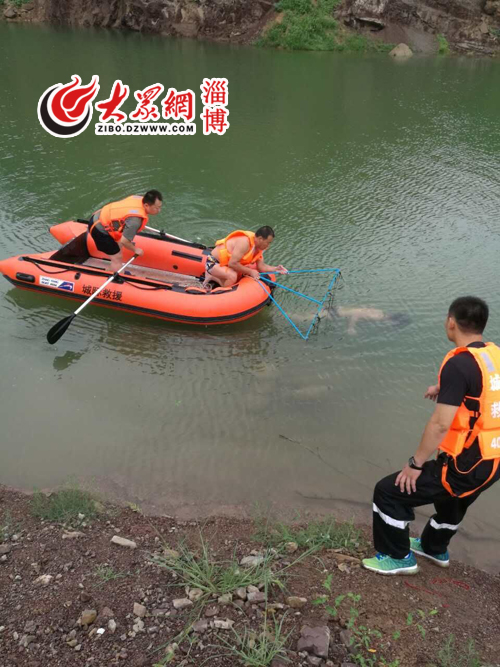 淄川再现溺亡事故 一男青年南铺矿坑洗澡不慎溺亡